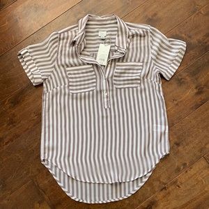 Striped Target Top